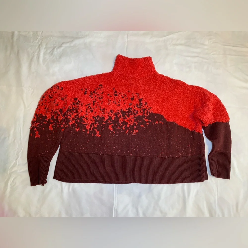 Lululemon Sweater Women’s Size 2 Chunky Oversized Ombre - Picture 4 of 6